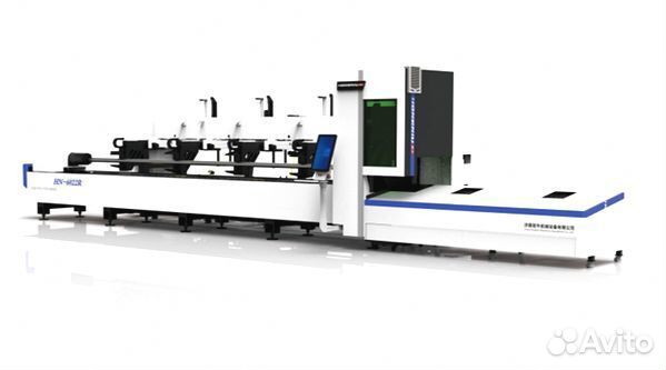 Лазерный труборез станок чпу HN-6022RA(загрузка)
