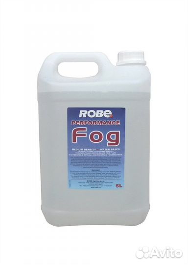 Жидкость плотного дыма robe performance