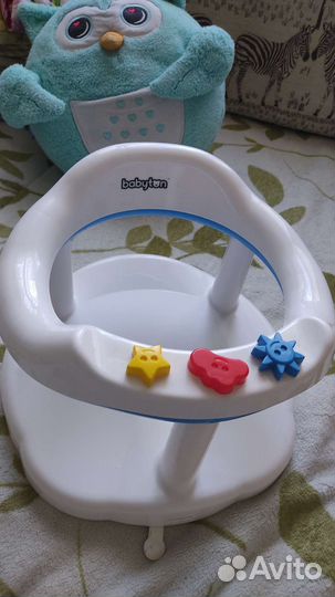 Новое сиденье и горка для купания