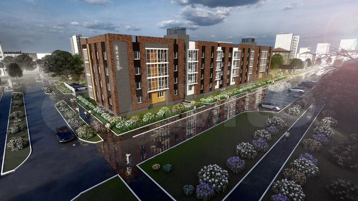 2-к. квартира, 50,2 м², 4/4 эт.