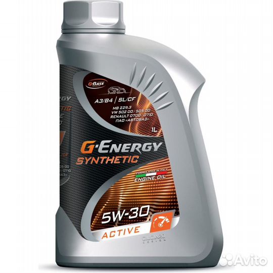 Масло моторное G-Energy Synthetic 5W30