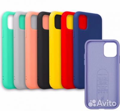 Чехол для iPhone 11 Silicon Case в ассортименте