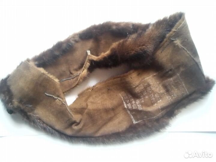 Меховой воротник норка