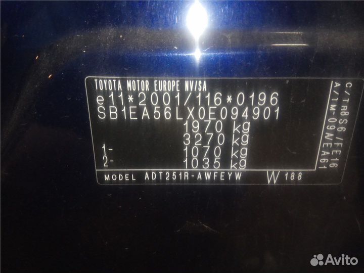 Разбор на запчасти Toyota Avensis 2