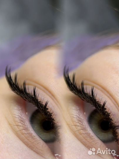 Наращивание ресниц и ламинирование