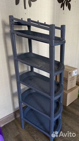 Этажерка для обуви пластиковая