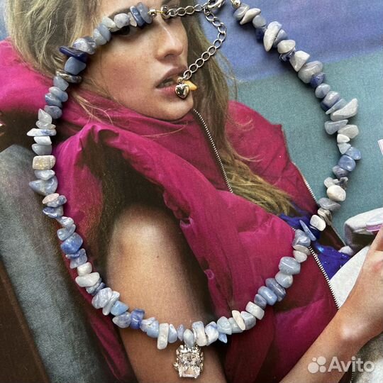 Чокеры из камней: шунгит, содалит, агат и другие