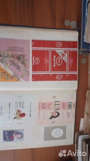 Этикетки мыла и духов. СССР. 100 шт