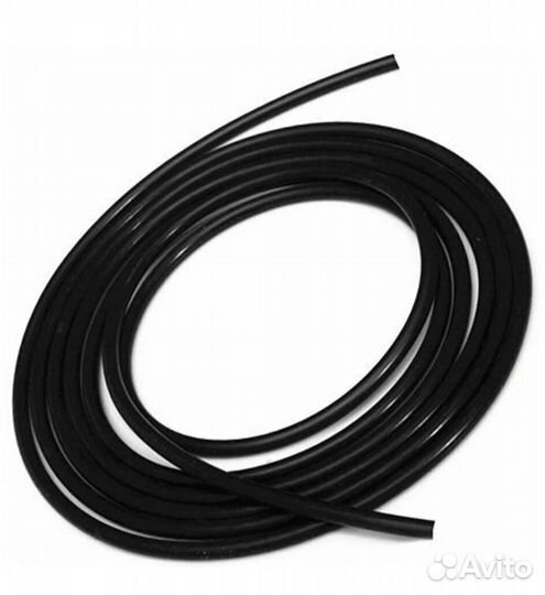 Unox - Черная силиконовая трубка 4см