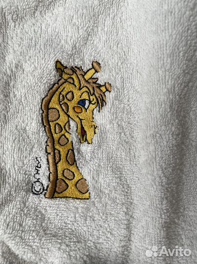 Халат детский. Махровый