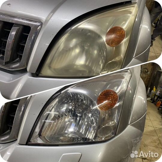 Полировка фар