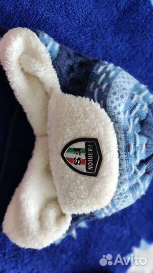 Шапка детская зимняя