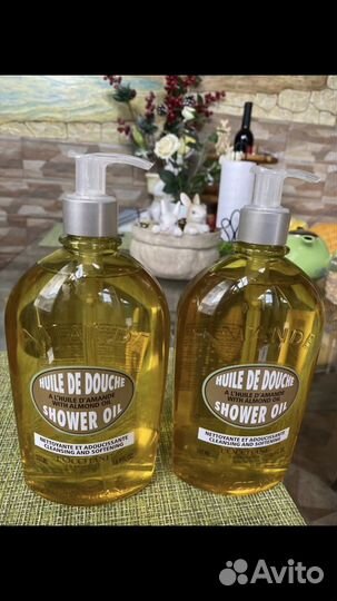 Масло для душа миндальное loccitane