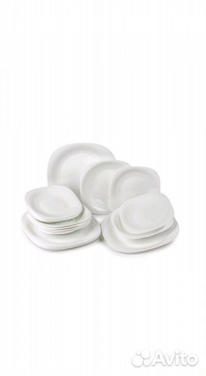 Столовый сервиз карина вайт Luminarc 18 пр. 6 п