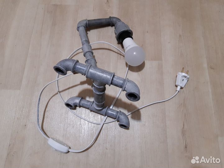 Светильник настольный лофт