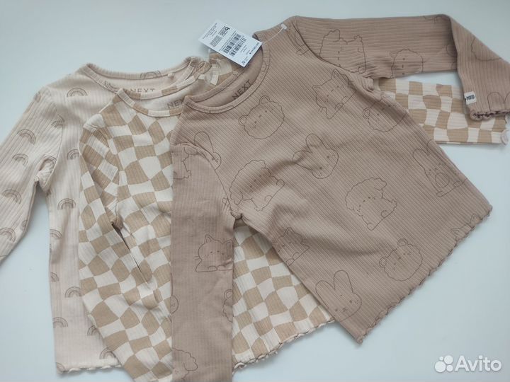 Лонгсливы Next на девочку 3-4 года 104 см