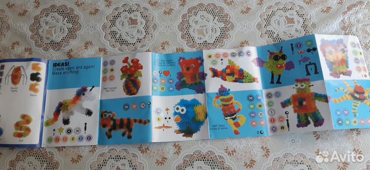 Липучая мозаика детская