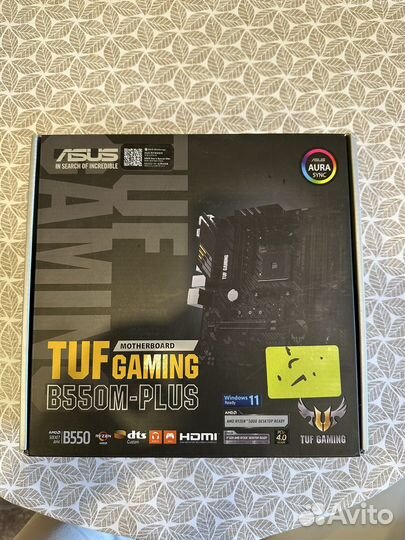 Материнская плата Asus tuf gaming b550-plus