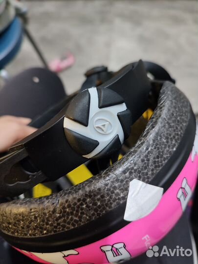 Шлем детский розовый