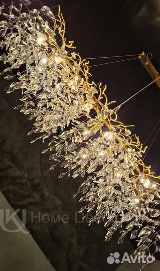 Дизайнерская люстра 160 см длина