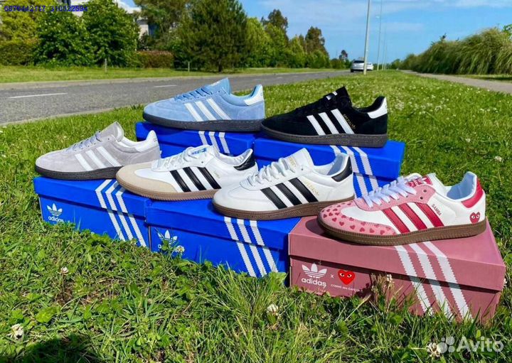 Кроссовки Adidas Spezial Samba (Арт.76368)