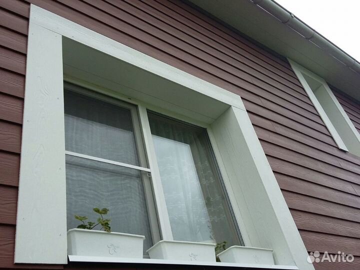 Окно пластиковое с обналичкой