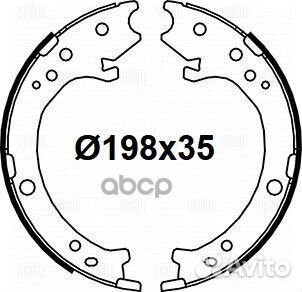 Колодки торм. для а/м Honda CR-V (02) /CR-V (06