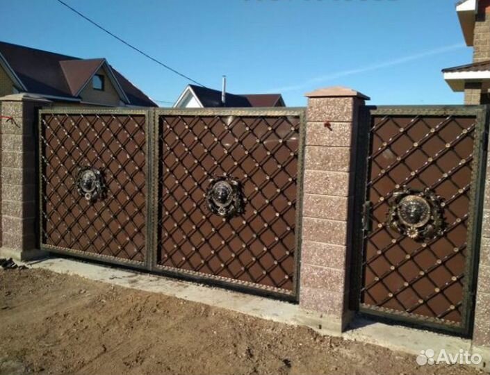 Кованые ворота