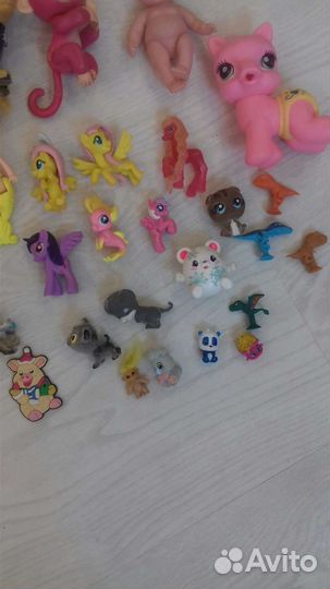 Игрушки пакетом для девочки