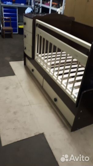 Детская кроватка трансформер можга Кирюша