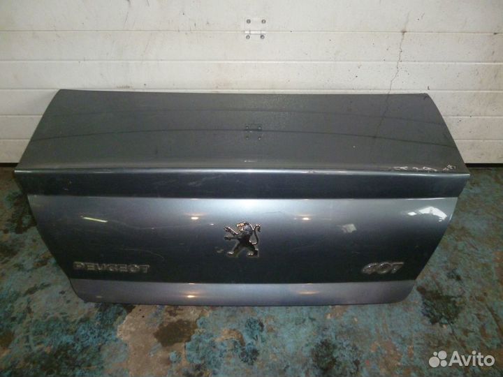 Крышка багажника Пежо 407 седан