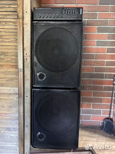 Усилитель и колонки