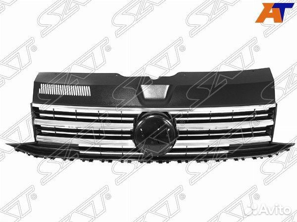 Решетка радиатора VW transporter T6 15- под эмб