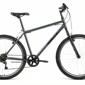 Велосипед горный Altair MTB HT 1.0 d-26 1x7 (2022) 19" темно-серый/черный