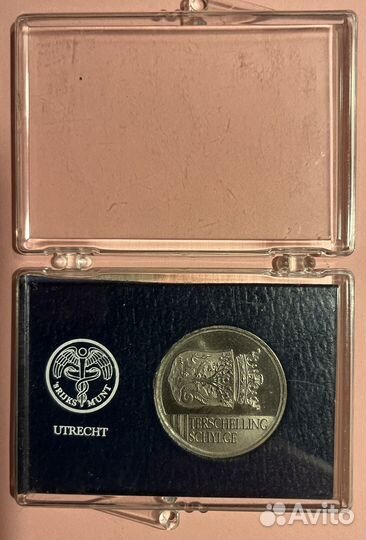 Монетовидный жетон. Terschelling. Шеллинг 1 