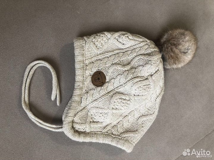 Комплект шапка и варежки hm