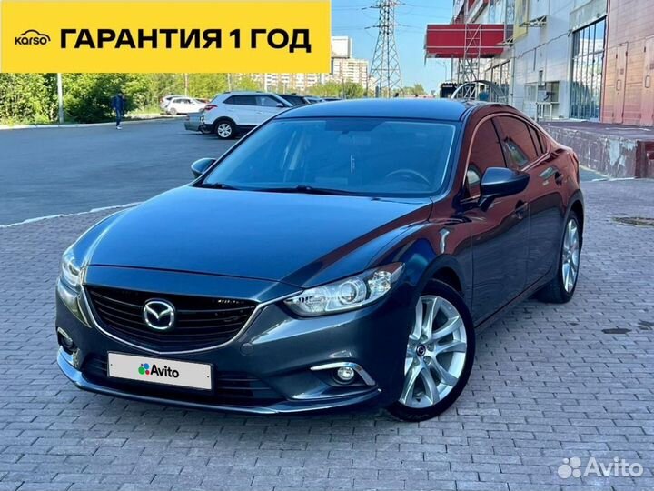 Mazda 6 2.5 AT, 2015, 149 931 км