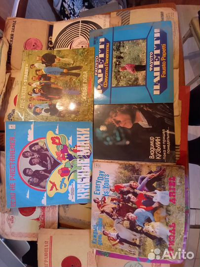 Грампластинки СССР 50 х годов