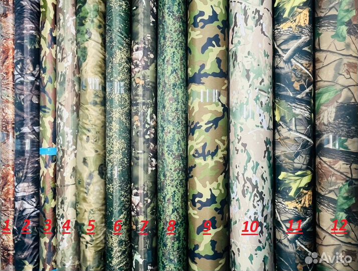 Ткань оксфорд 210-600 D Лес