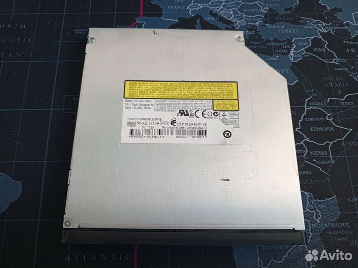 Optibay в место dvd 12.7mm