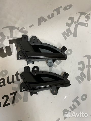 Ручки открывания двери Веста черный лак