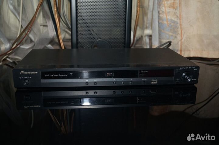 Проигрыватель DVD Pioneer DV-410V-S