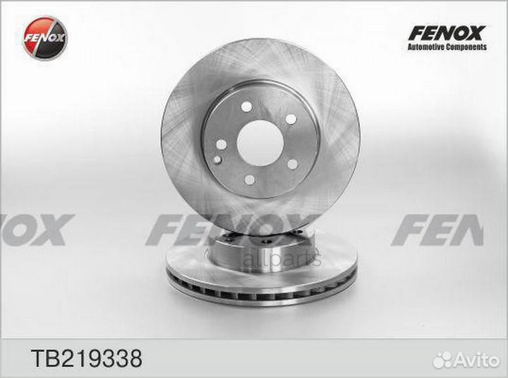 Fenox TB219338 Диск торм