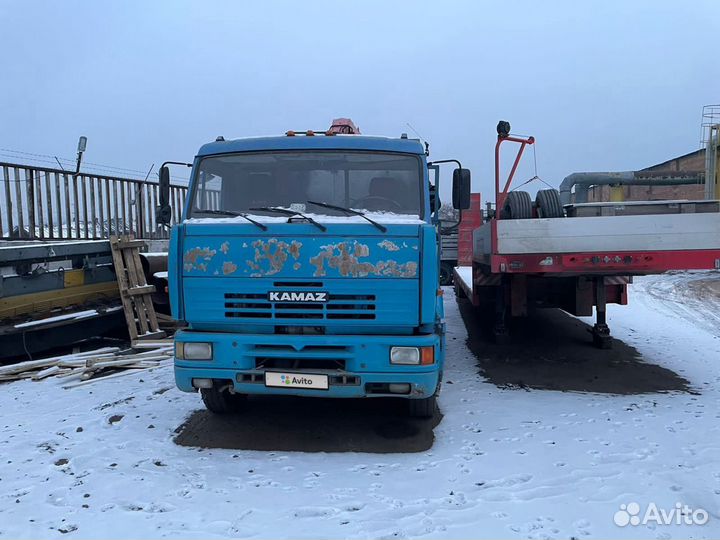 КамАЗ 65117-62 с КМУ, 2008