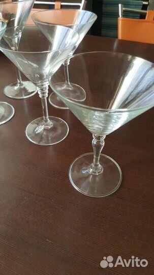 Бокалы для мартини(креманки) Чехия 9 шт