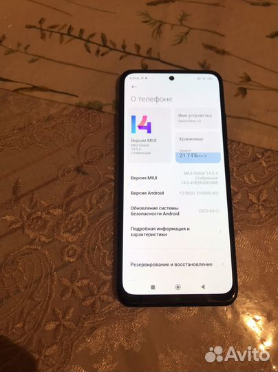 Xiaomi redmi note 10 4 64