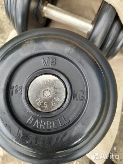 Гантели разборные