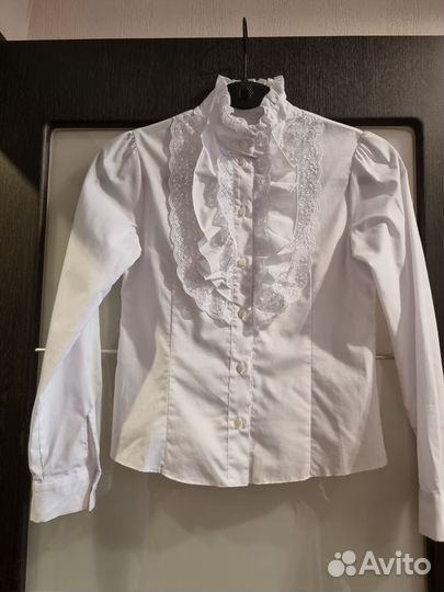 Блузка белая б/у
