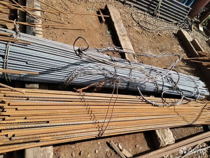 Арматура, профильные трубы. Объём