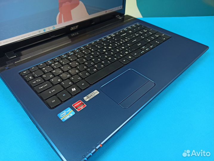 Ноутбук Acer Aspire/i5/16 gb/SSD 128Gb + HDD 500Gb